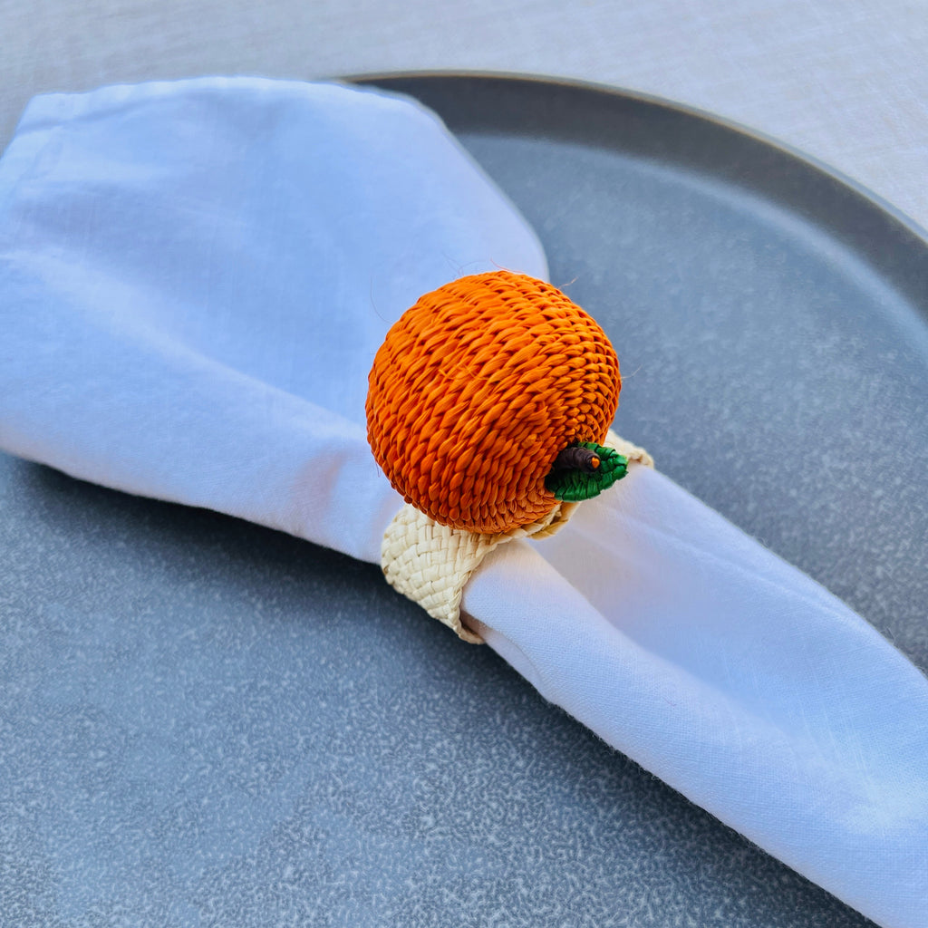 Pumpkin Napkin Ring  – Table Decor Colombia