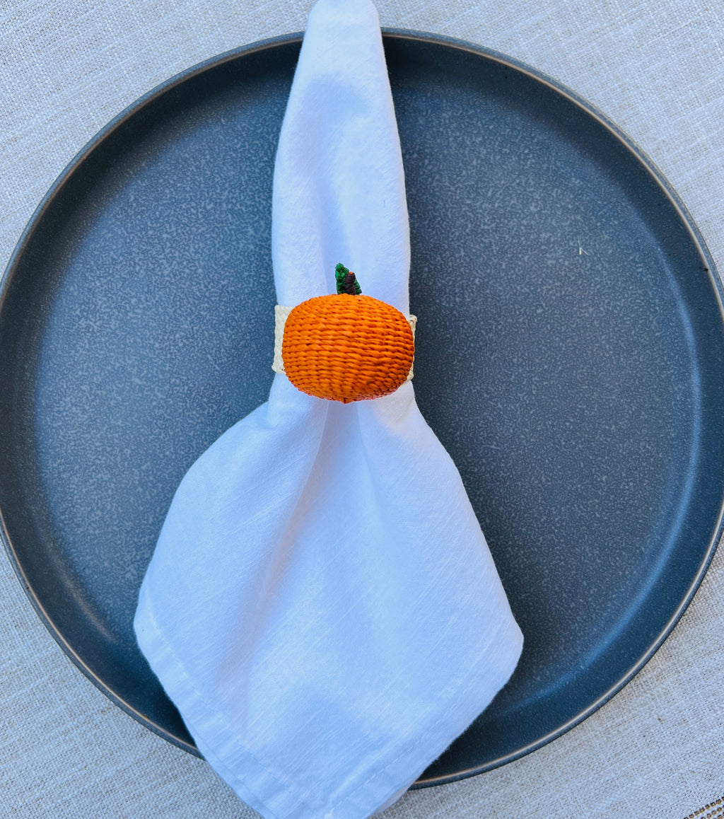 Pumpkin Napkin Ring  – Table Decor Colombia